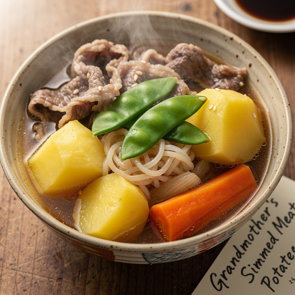 Grandmother's Simmered Meat and Potatoes