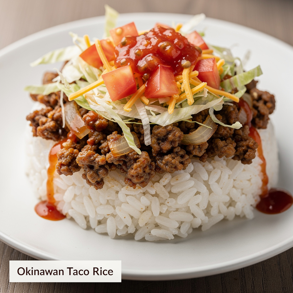 Okinawan Taco Rice