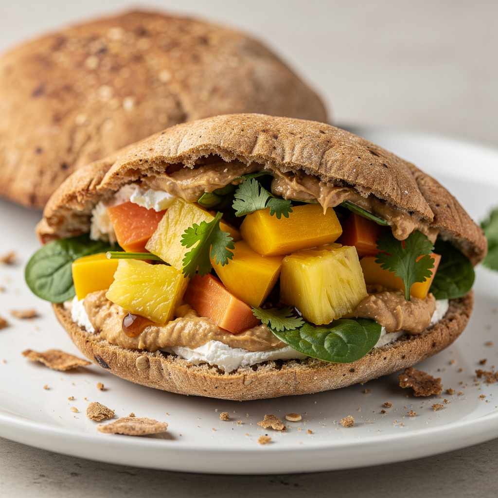 Fruity Thai Pita Pockets