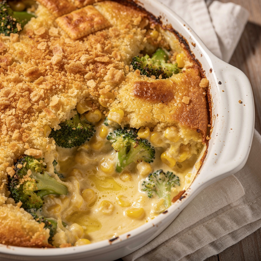 Broccoli and Corn Bake