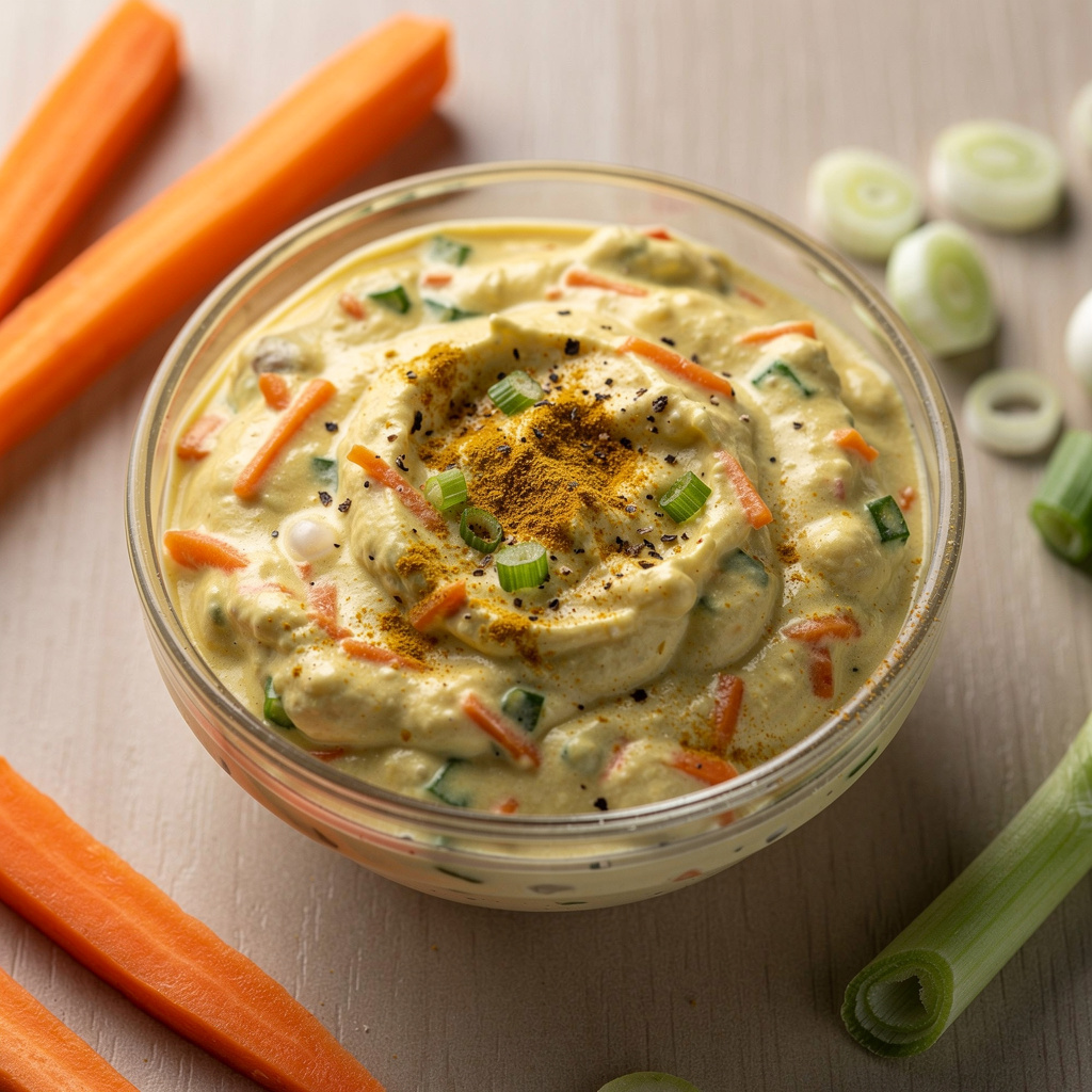 Curry Vegetable Dip