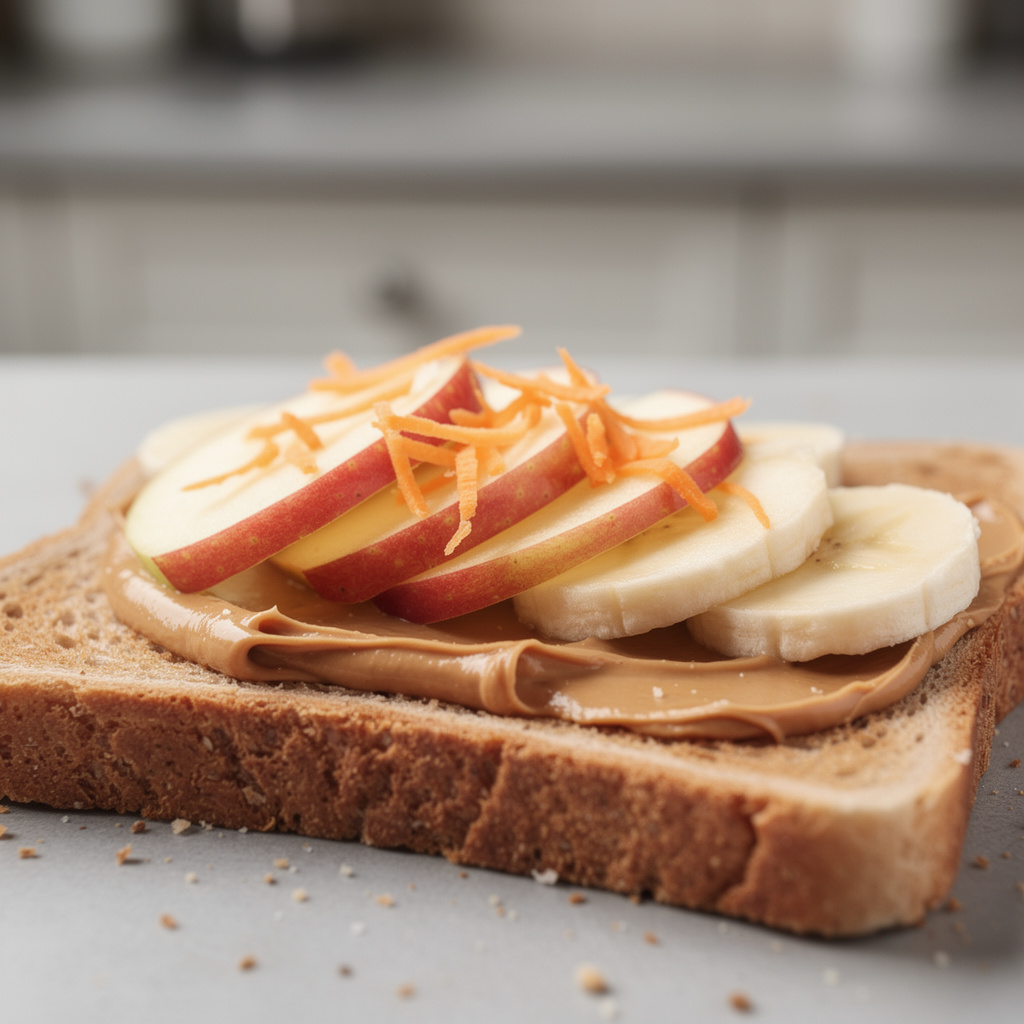 Peanut Butter 'n Fruit-wich