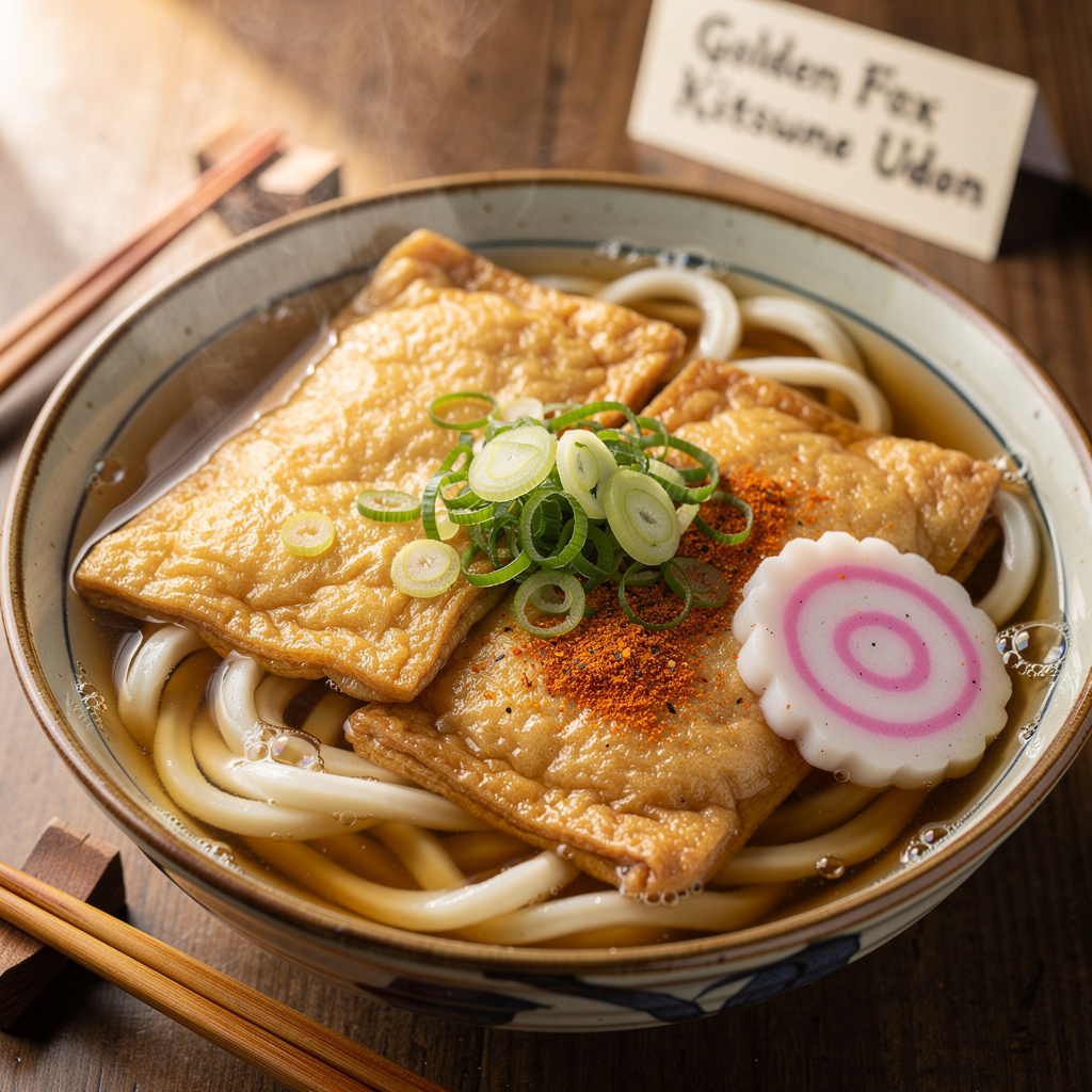Golden Fox Kitsune Udon