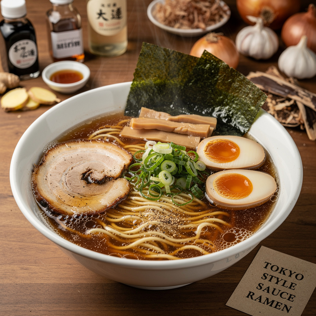 Tokyo-Style Soy Sauce Ramen
