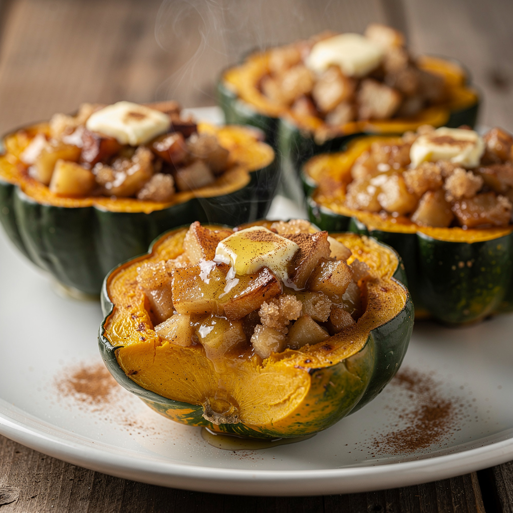 Apple-Stuffed Squash