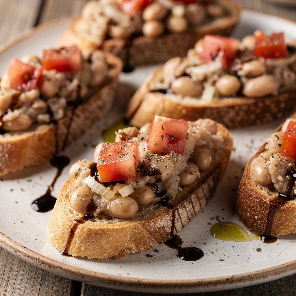 White Bean Bruschetta