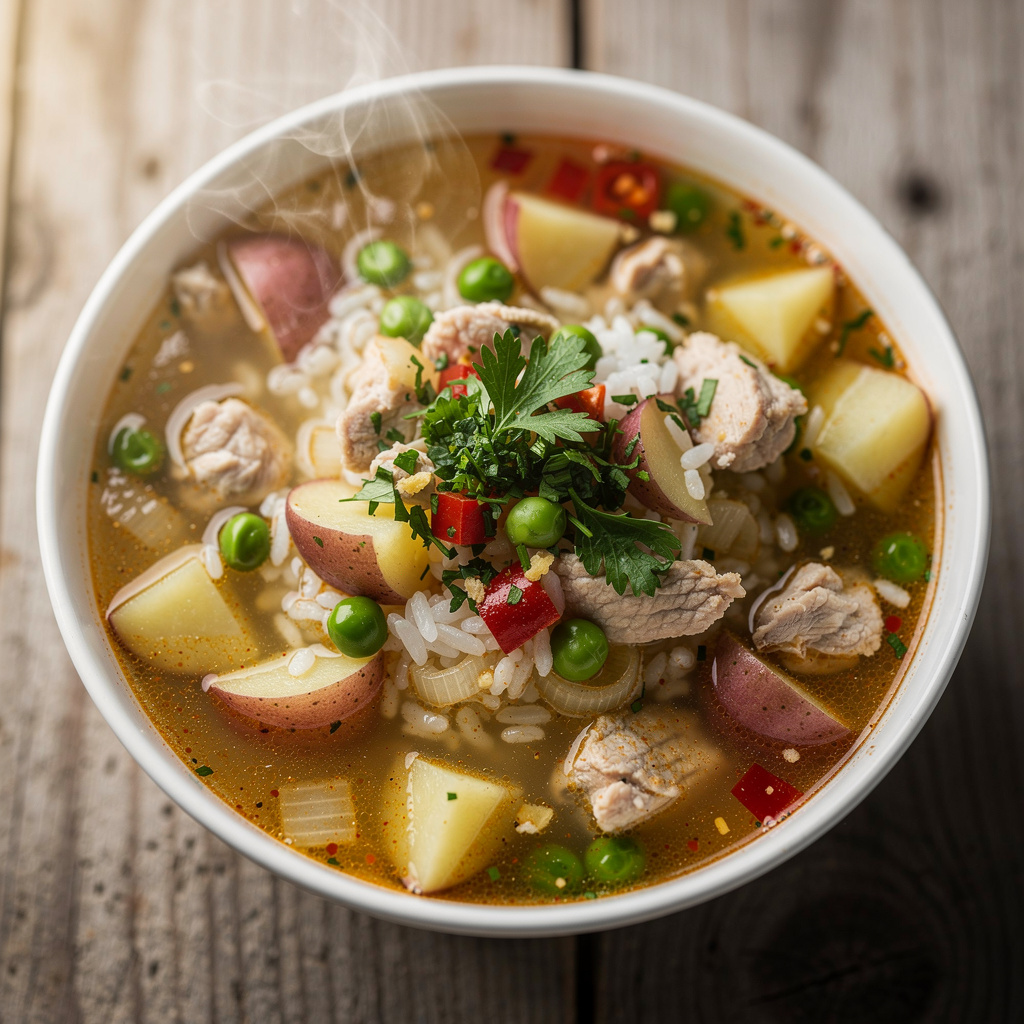 Spicy Chicken and Potato Soup