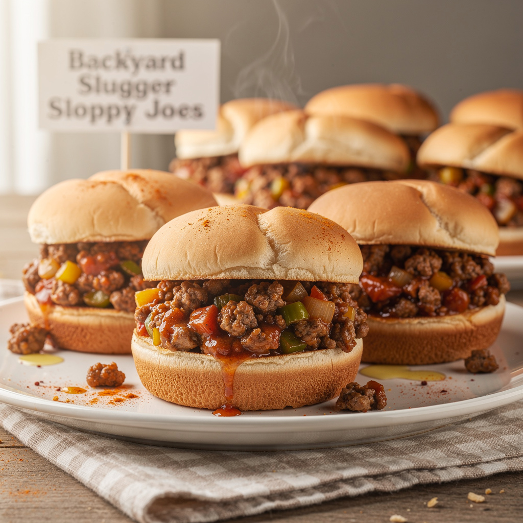 Backyard Slugger Sloppy Joes