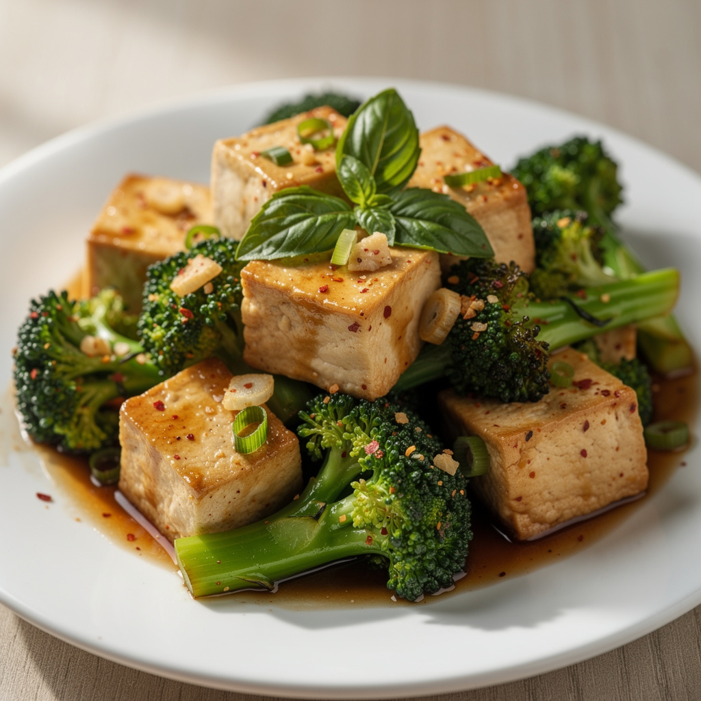 Tofu with Broccoli
