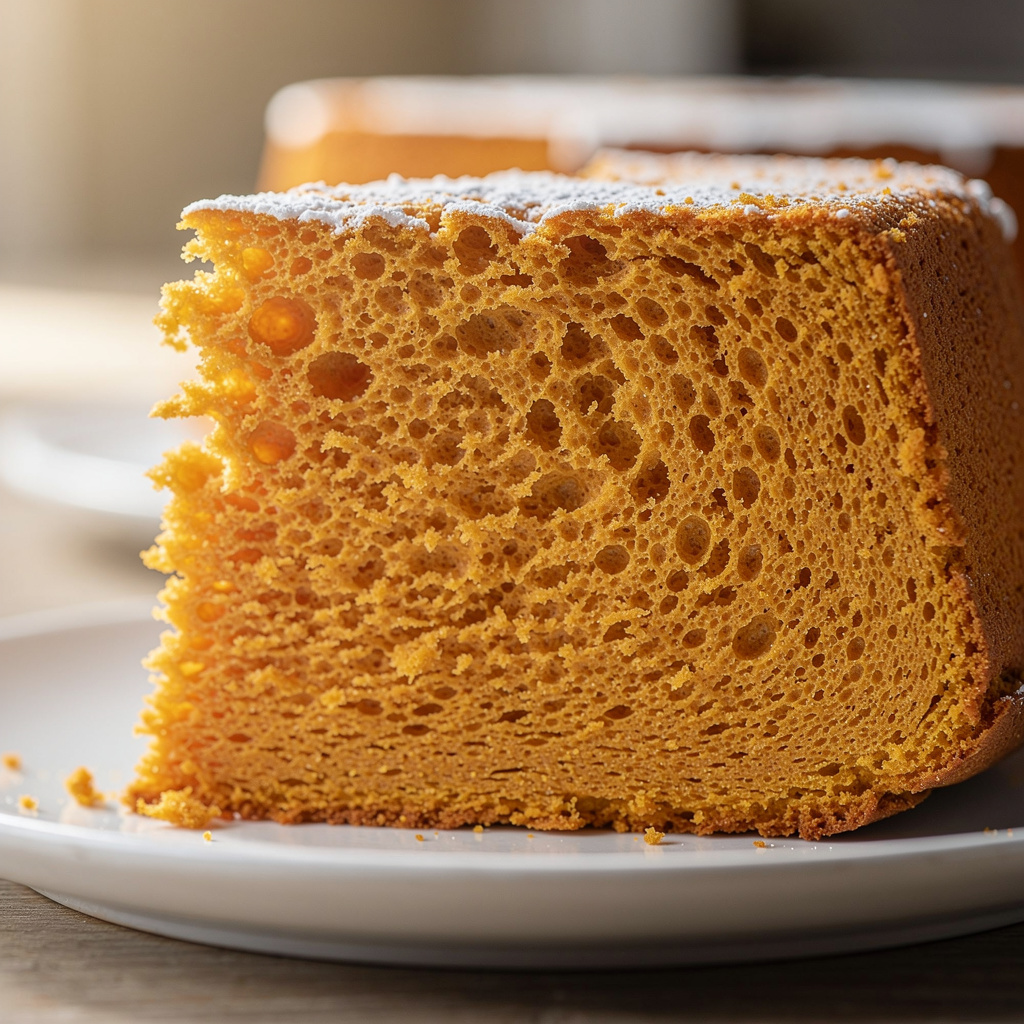 Pumpkin Angel Food Cake
