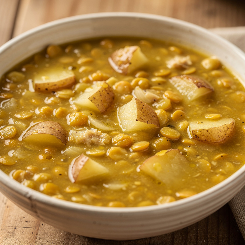 Golden Split Pea Soup