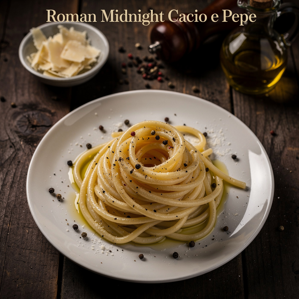 Roman Midnight Cacio e Pepe