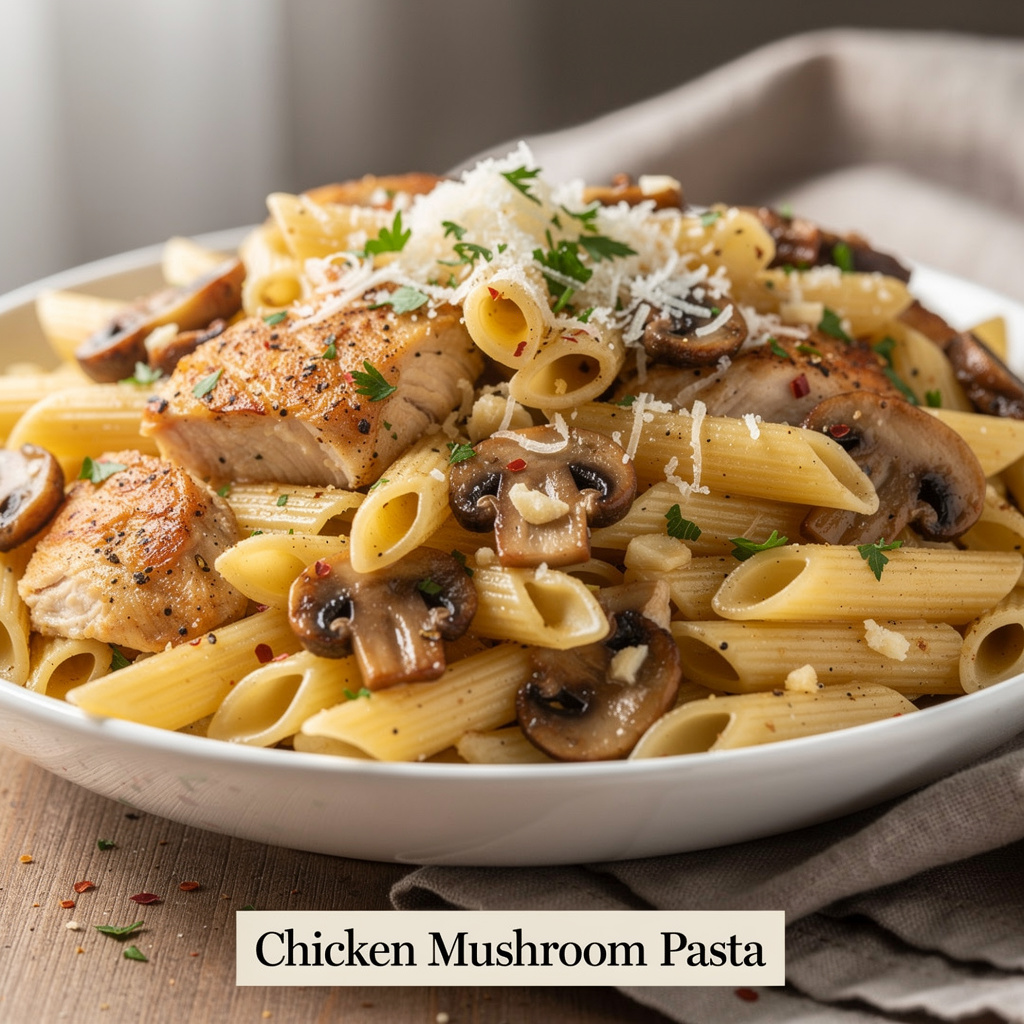 Chicken Mushroom Pasta