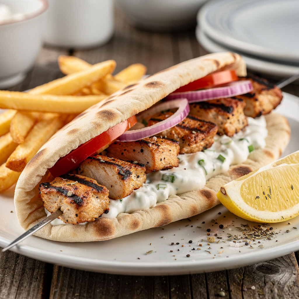 Lemon-Oregano Chicken Souvlaki