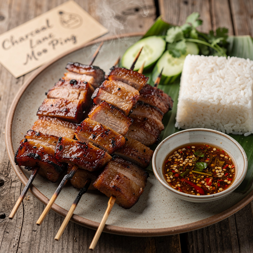 Charcoal Lane Moo Ping