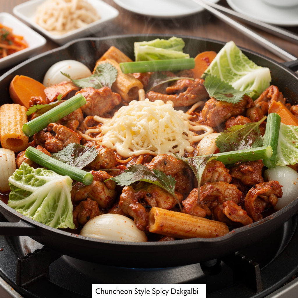 Chuncheon-Style Spicy Dakgalbi