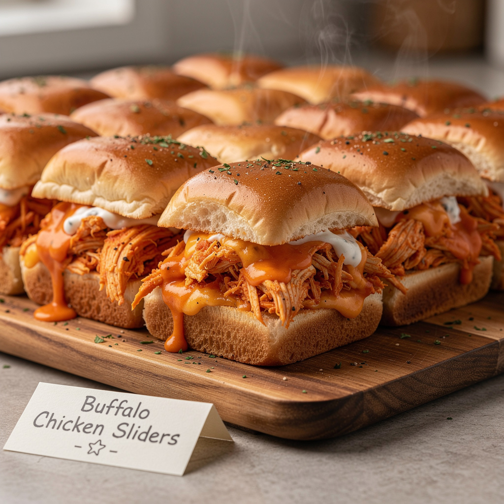 Buffalo Chicken Sliders