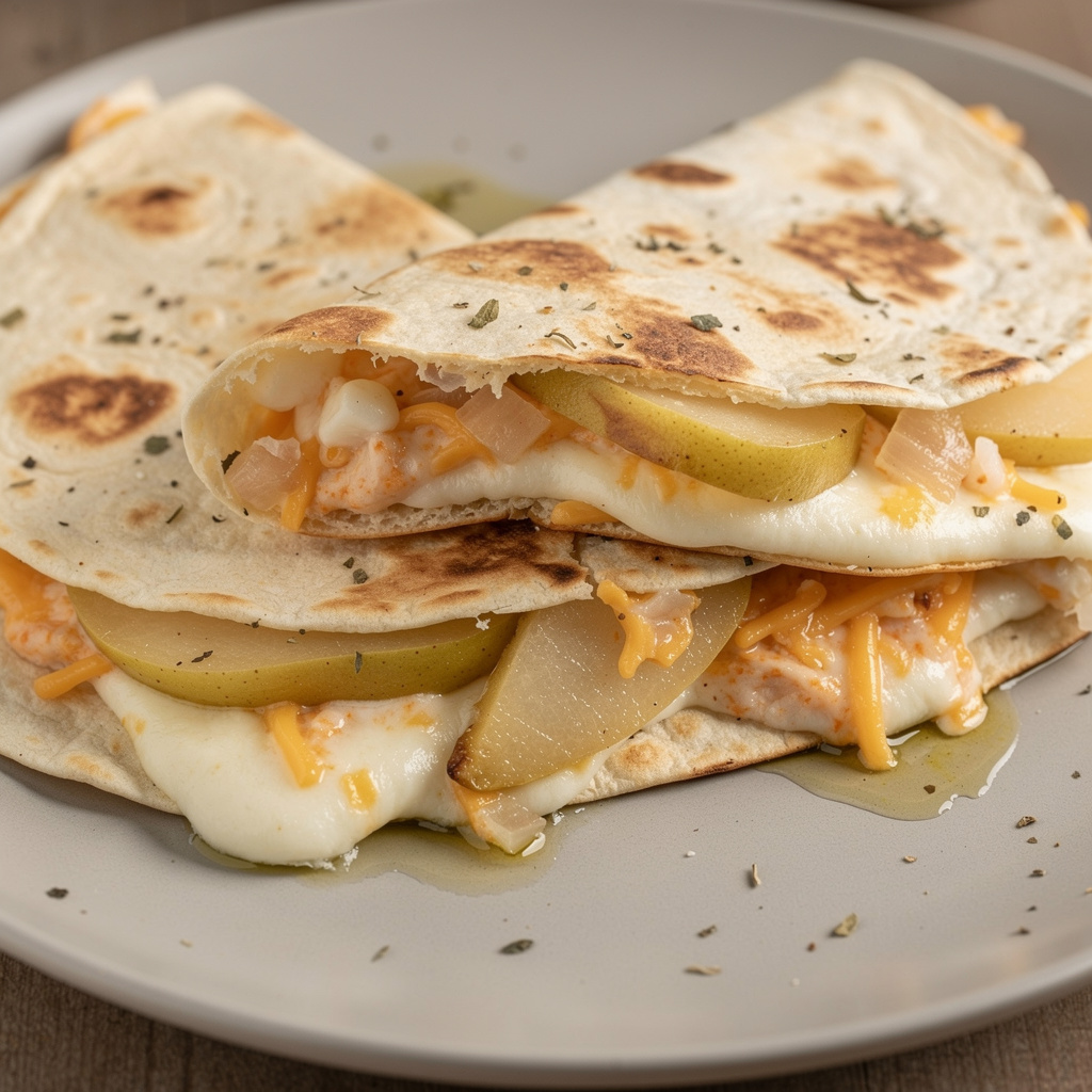 Pear Quesadillas