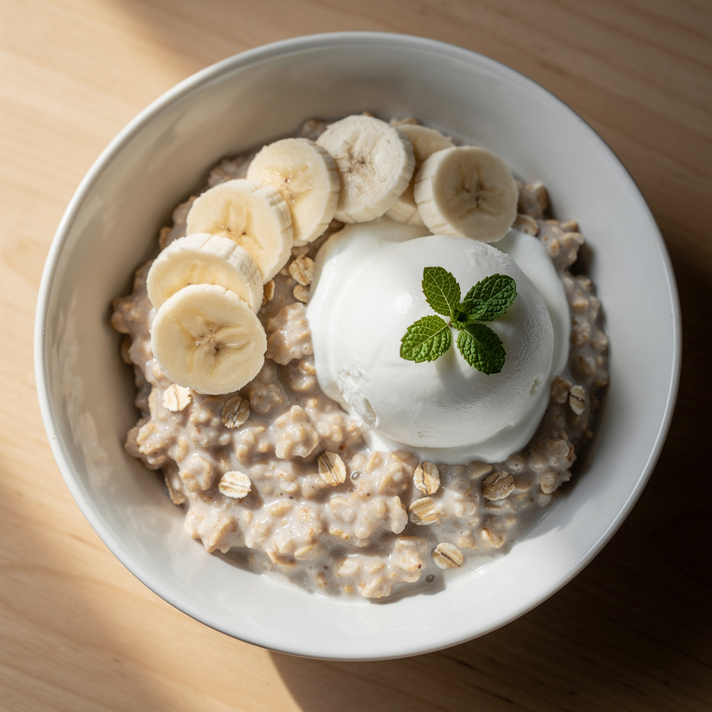 Banana Split Oatmeal