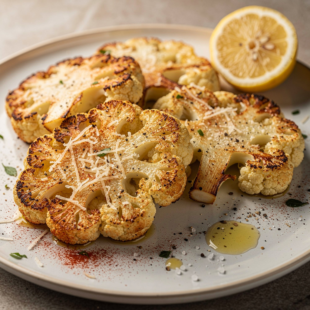Roasted Cauliflower Steaks