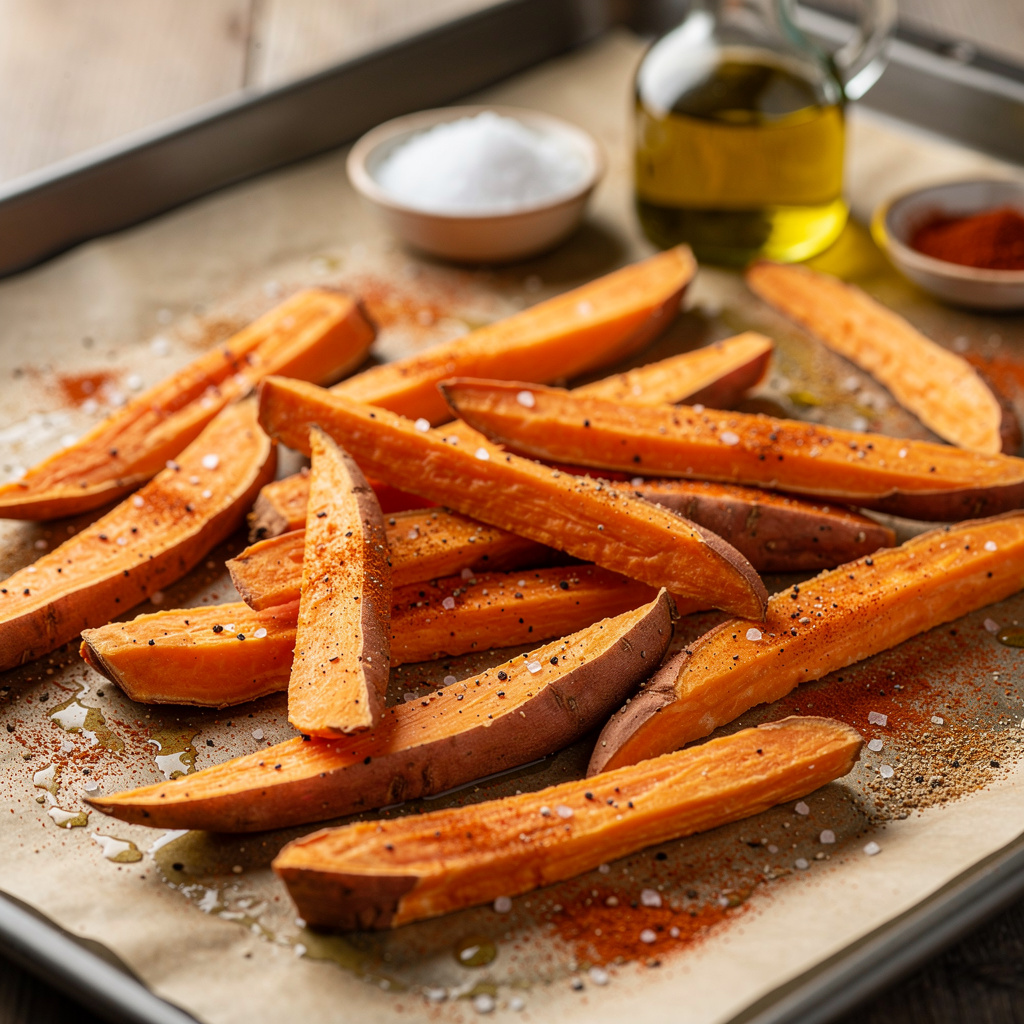 Oven Baked Sweet Potato Fries