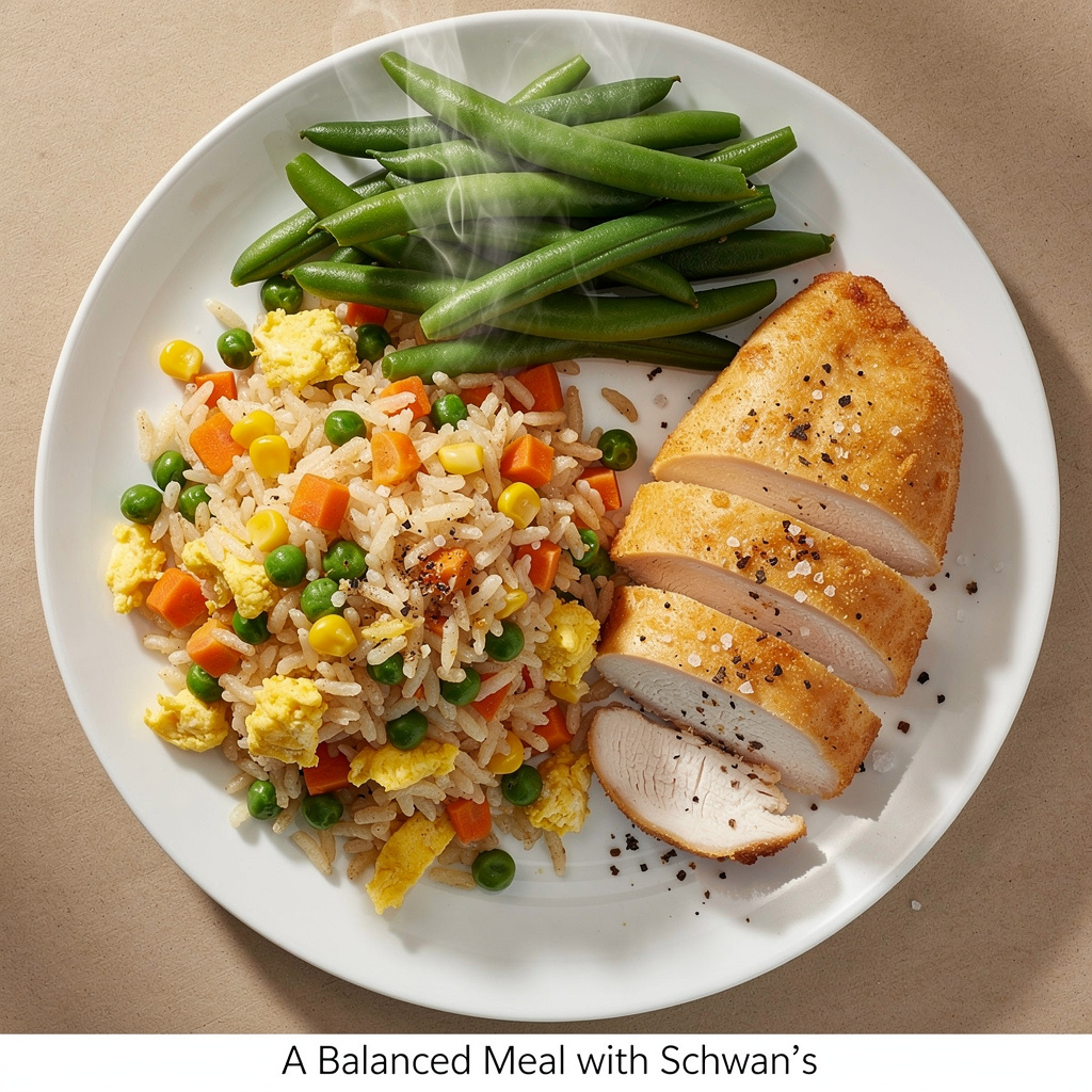 A Balanced Meal with Schwan's