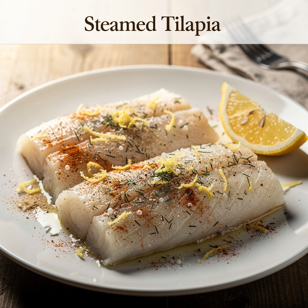 Steamed Tilapia