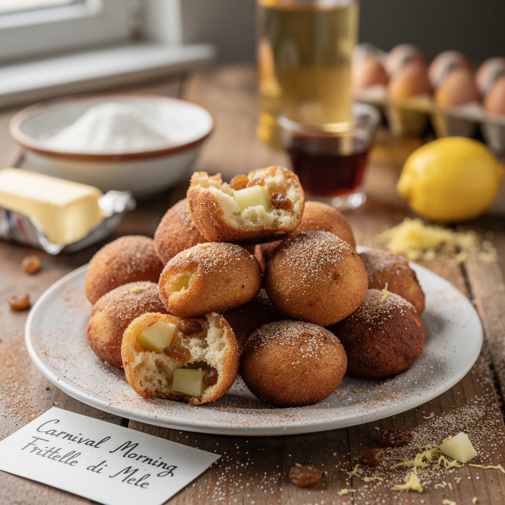 Carnival Morning Frittelle di Mele