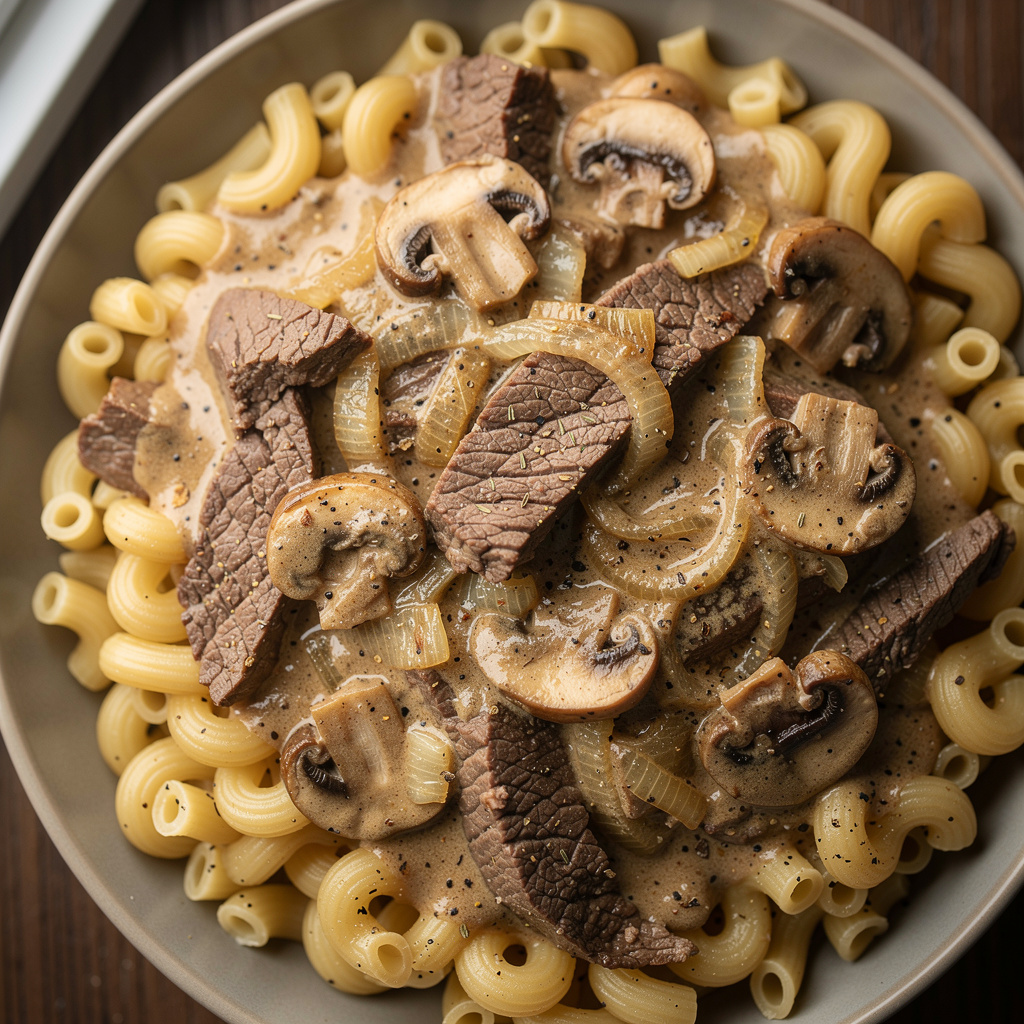Beef Stroganoff