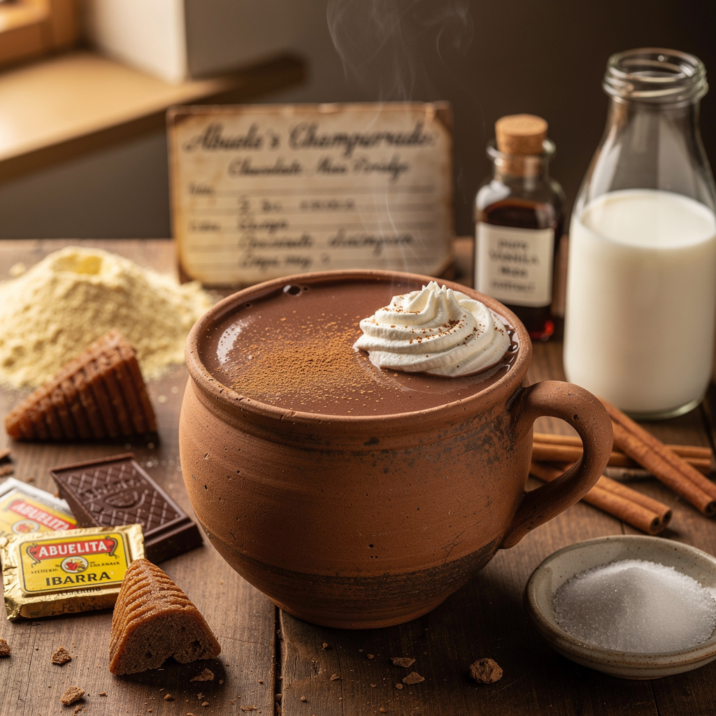 Champurrado: Mexican Chocolate Masa Porridge
