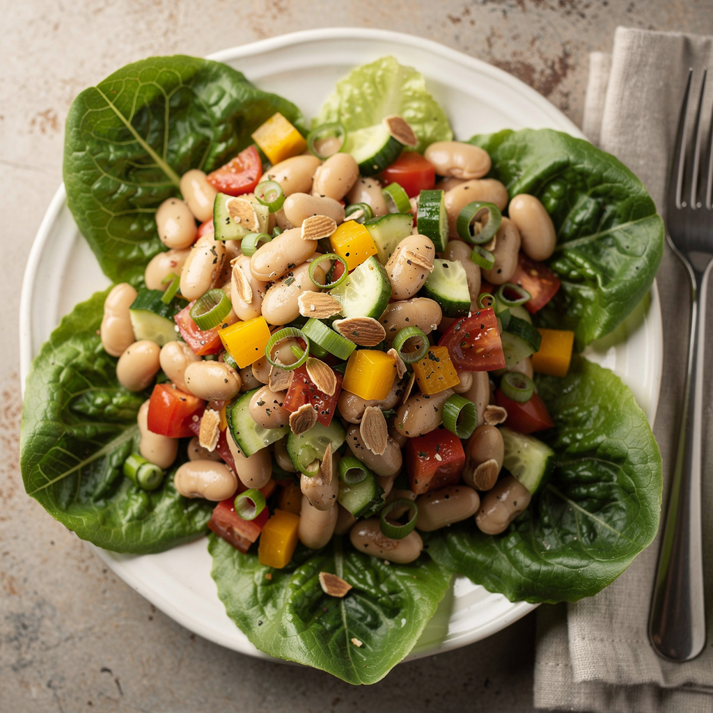 Garden Cannellini Bean Salad