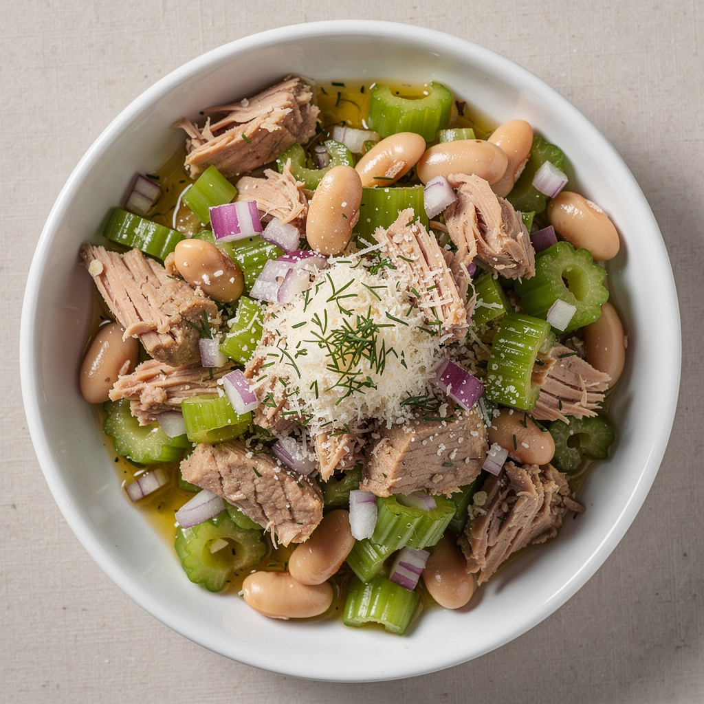 Tuna Veggie Antipasto