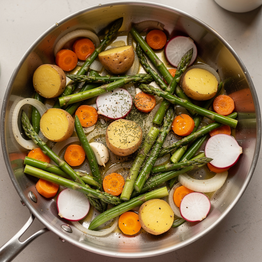 Spring Vegetable Sauté
