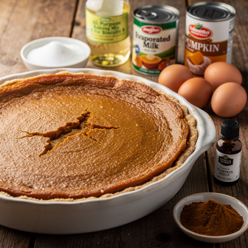 Crustless Pumpkin Pie