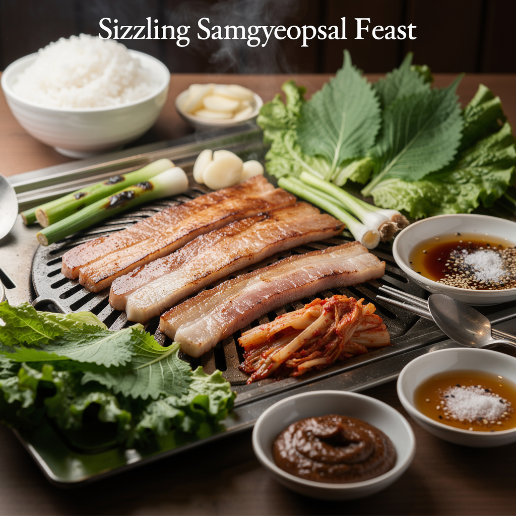 Sizzling Samgyeopsal Feast