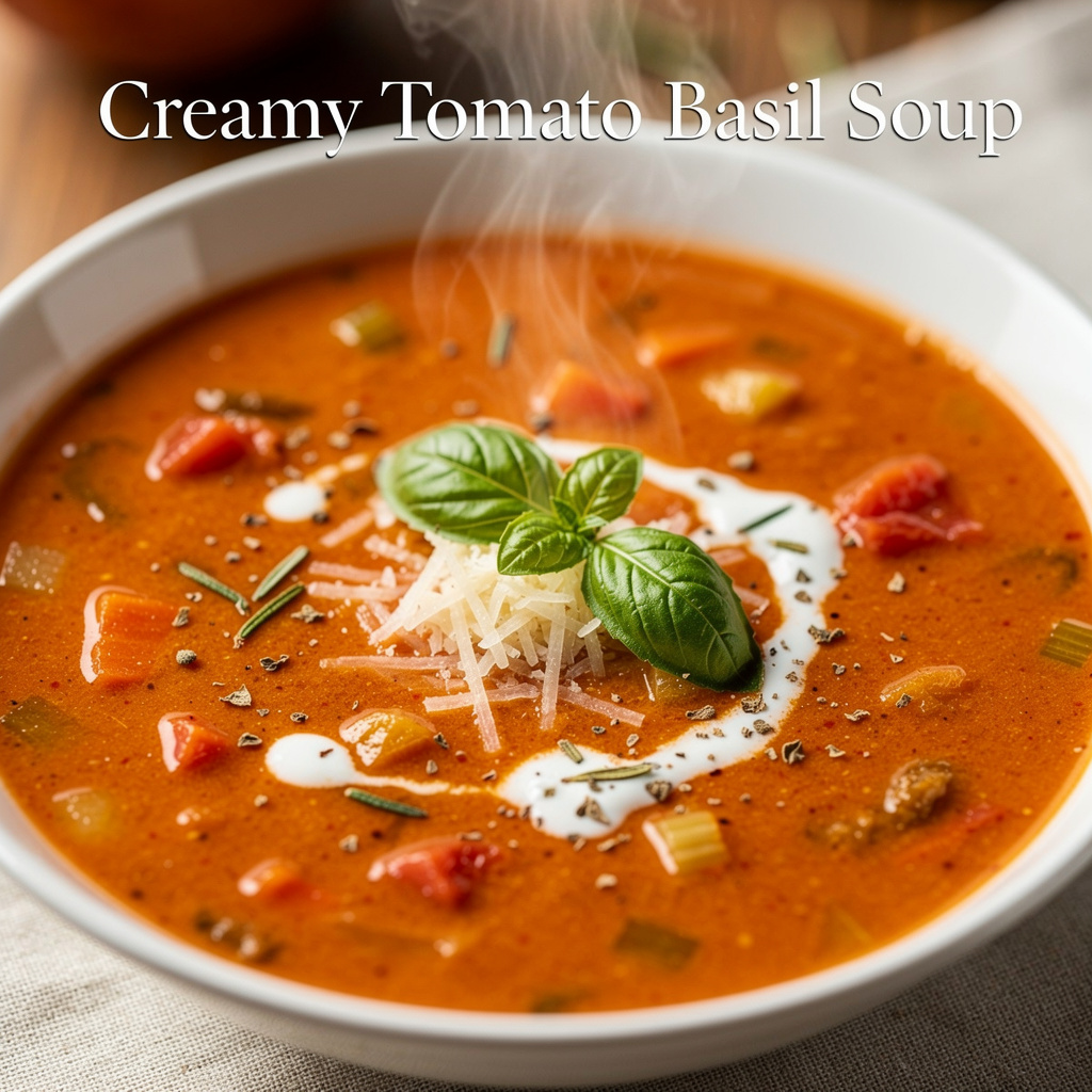Creamy Tomato Basil Soup