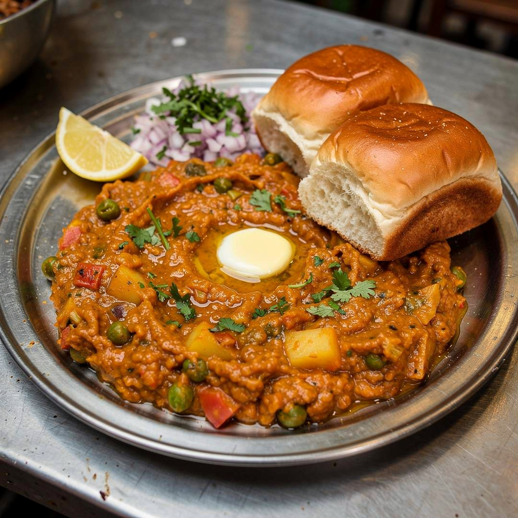 Mumbai Street-Style Pav Bhaji