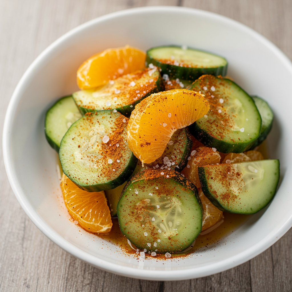 Spicy Cucumber & Orange Salad