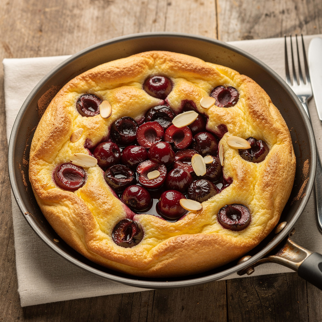 Cherry Puff Pancake