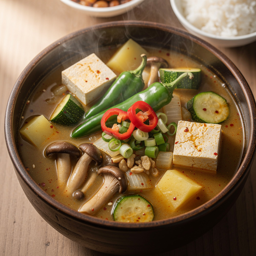 Grandma's Golden Soybean Paste Stew