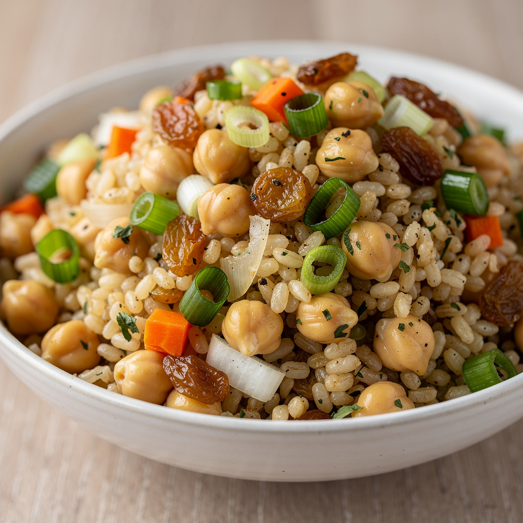 Bulgur Chickpea Salad