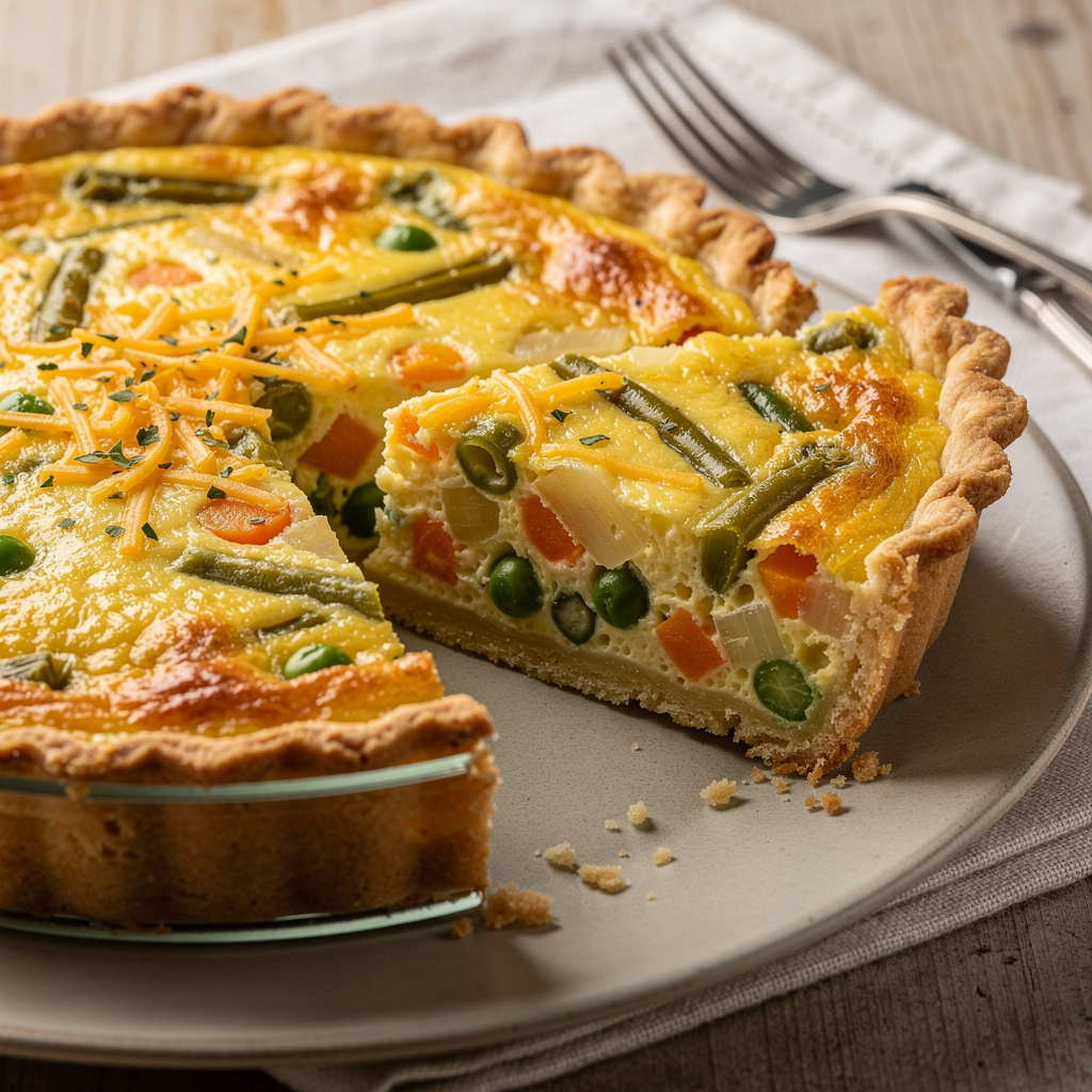 Magic Crust Quiche