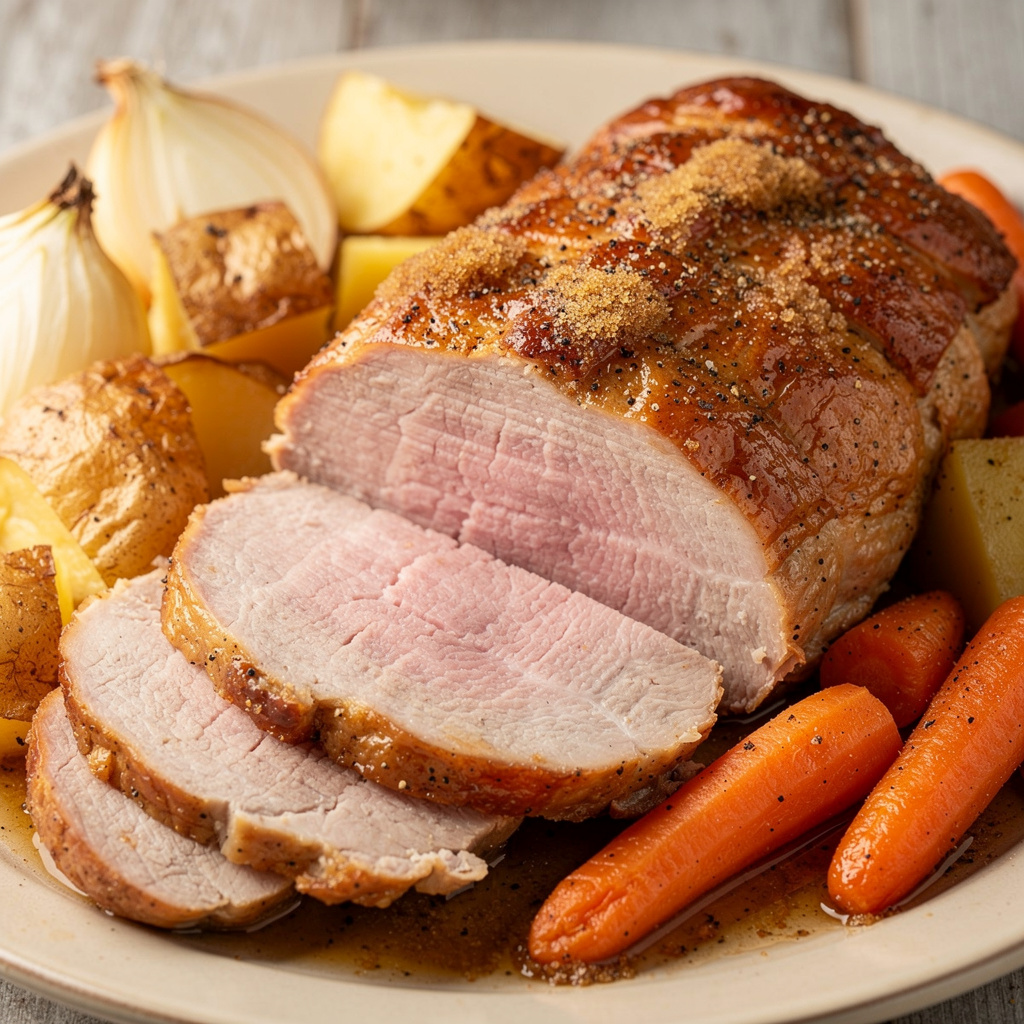 Pork Loin Roast with Veggies