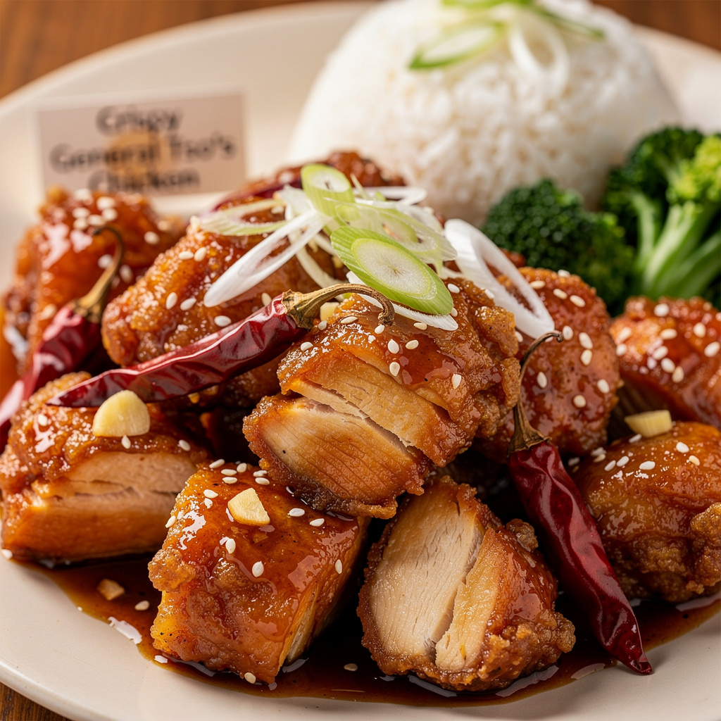 Crispy General Tso's Chicken