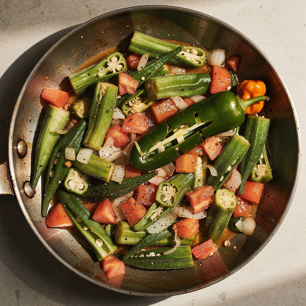 Spicy Okra