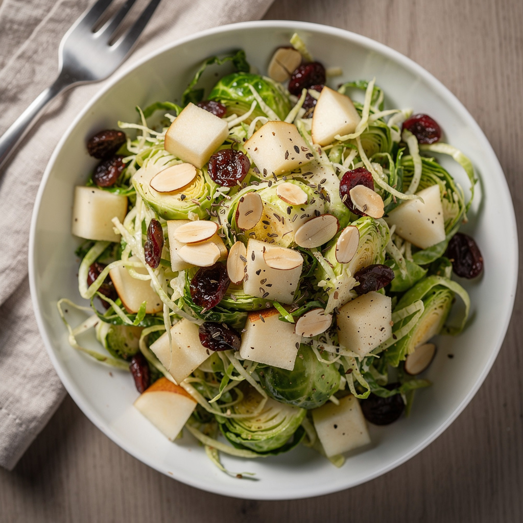 The Perfect "Pear" and Brussels Sprout Salad