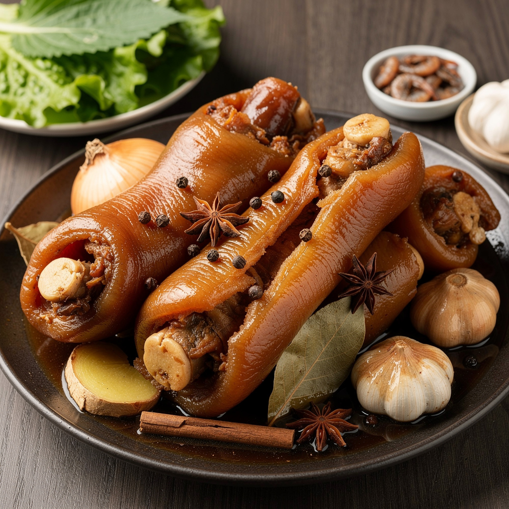 Soy & Spice Braised Pig's Feet