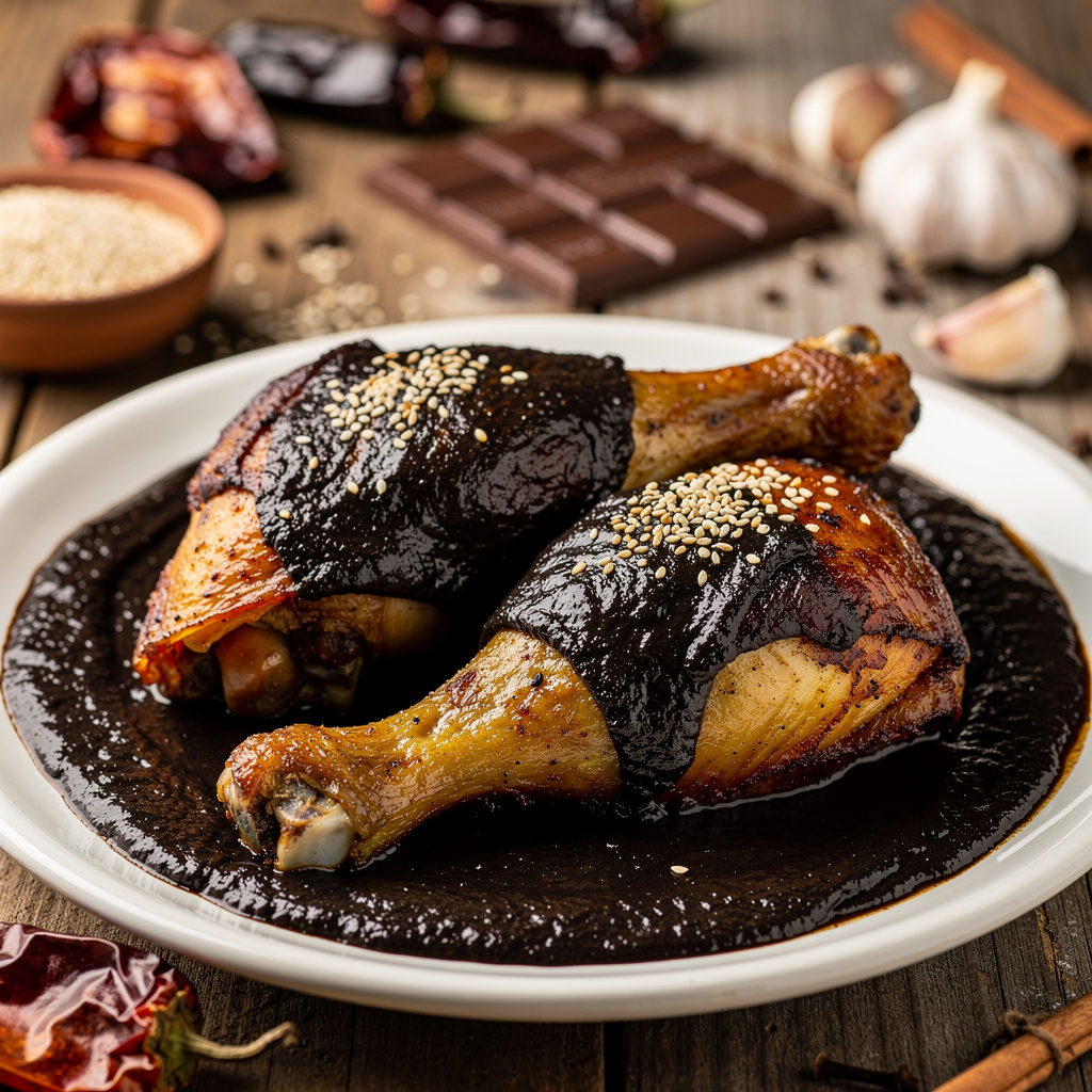 Oaxacan Mole Negro with Roasted Chicken