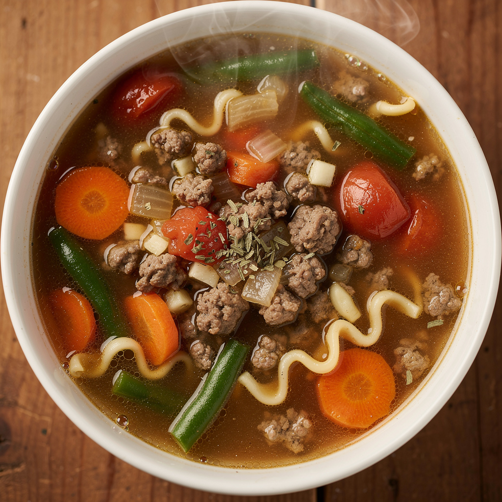 Beef & Vegetable Soup