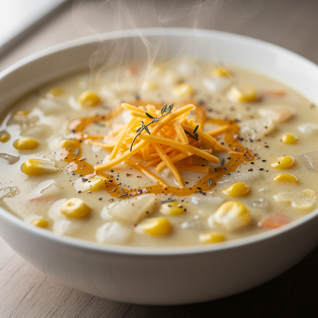 Ten Minute Corn Chowder